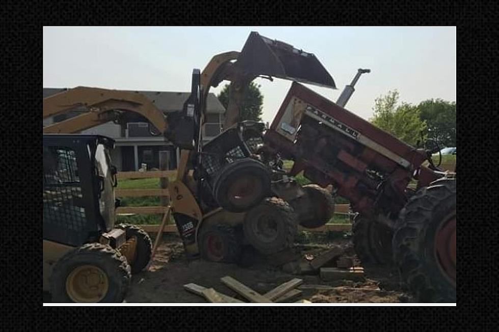 Farm Accident Pins Man in Skid-Steer