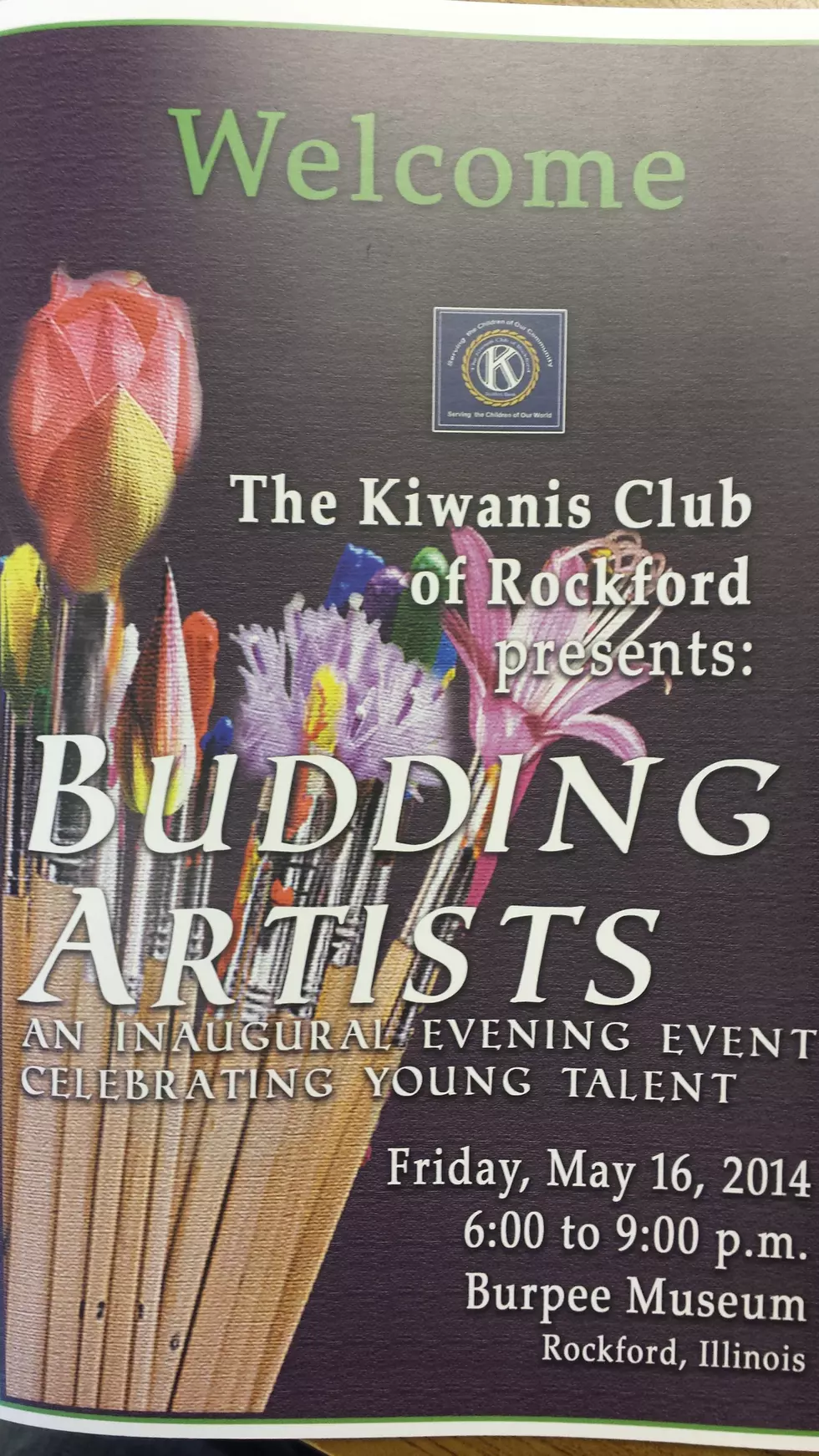 Kiwanis Club Hosts "Budding Artists" Fundraiser