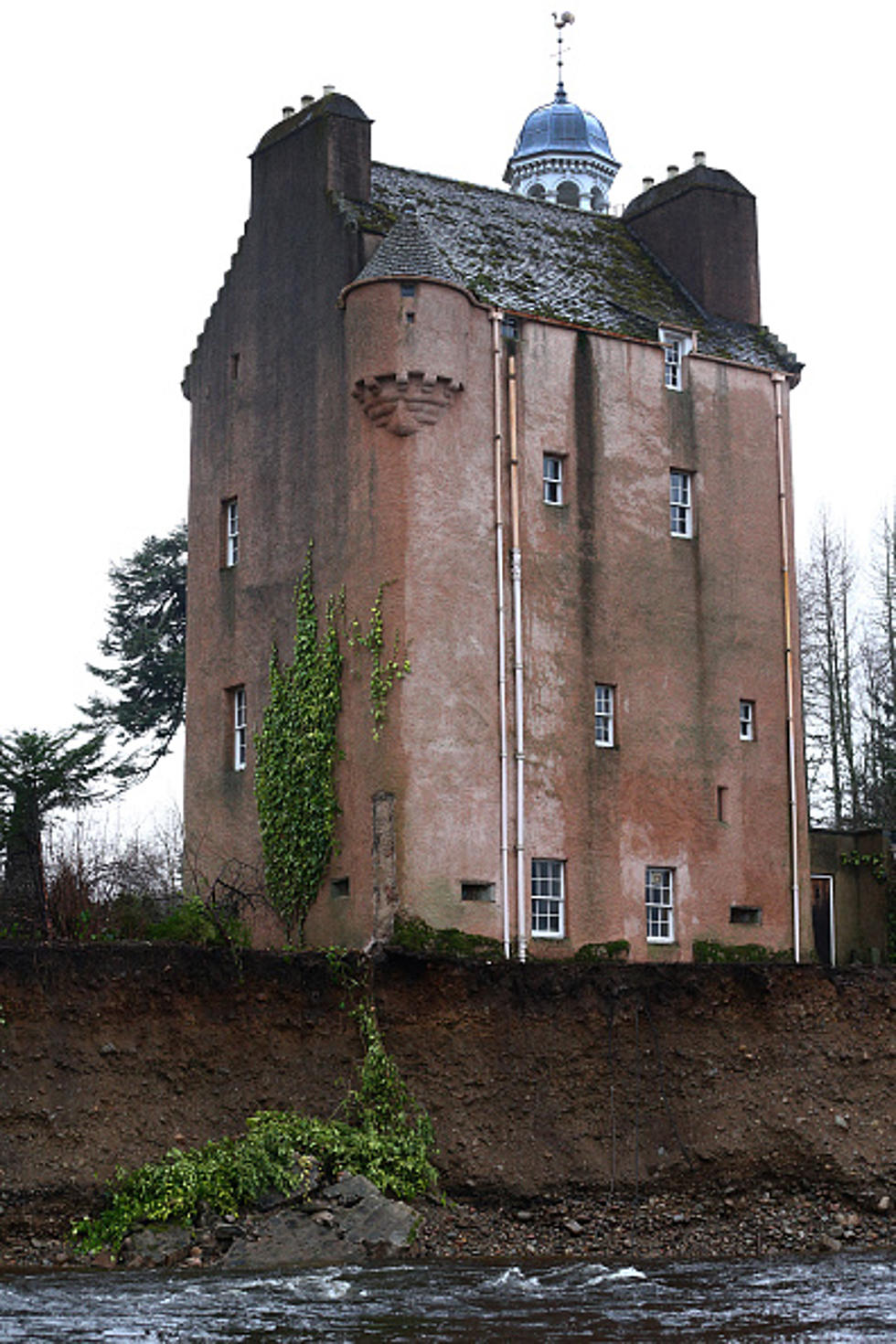 Scottish Castle Teetering on the Brink