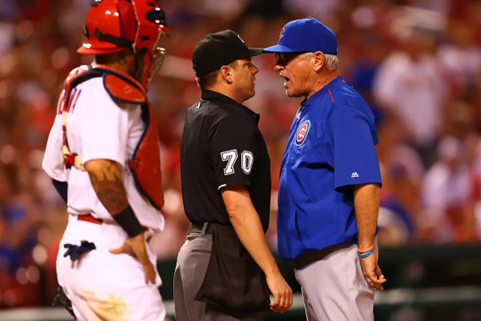 Everybody Loves Cubs Manager Joe Maddon, Except Maybe the Umpires