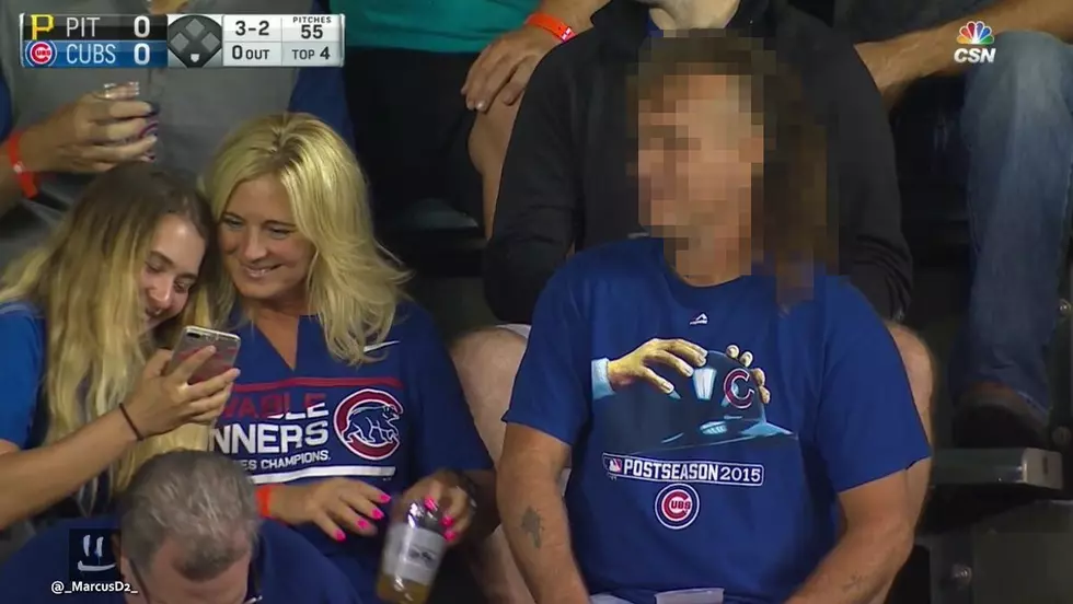 An All-Time Mullet Showed Up To A Cubs Game
