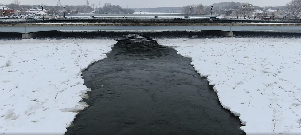 This Ice Jam In Dixon Could Cause Flooding In Rockford