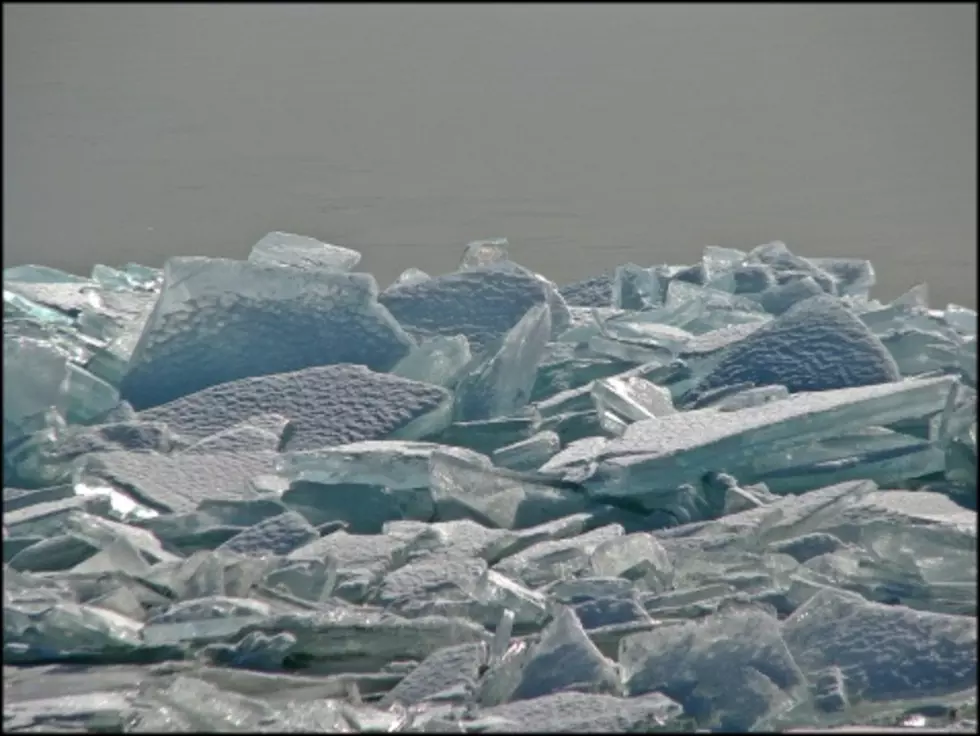 Take A Look At The ‘Ice Tsunami’ Along Lake Erie