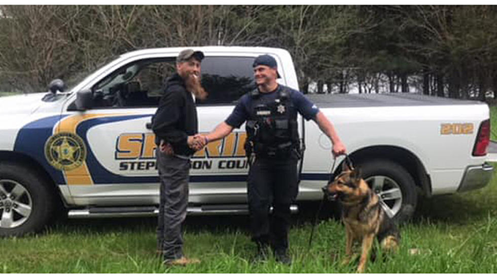 Captured Suspect Congratulates K9 Team That Busted Him