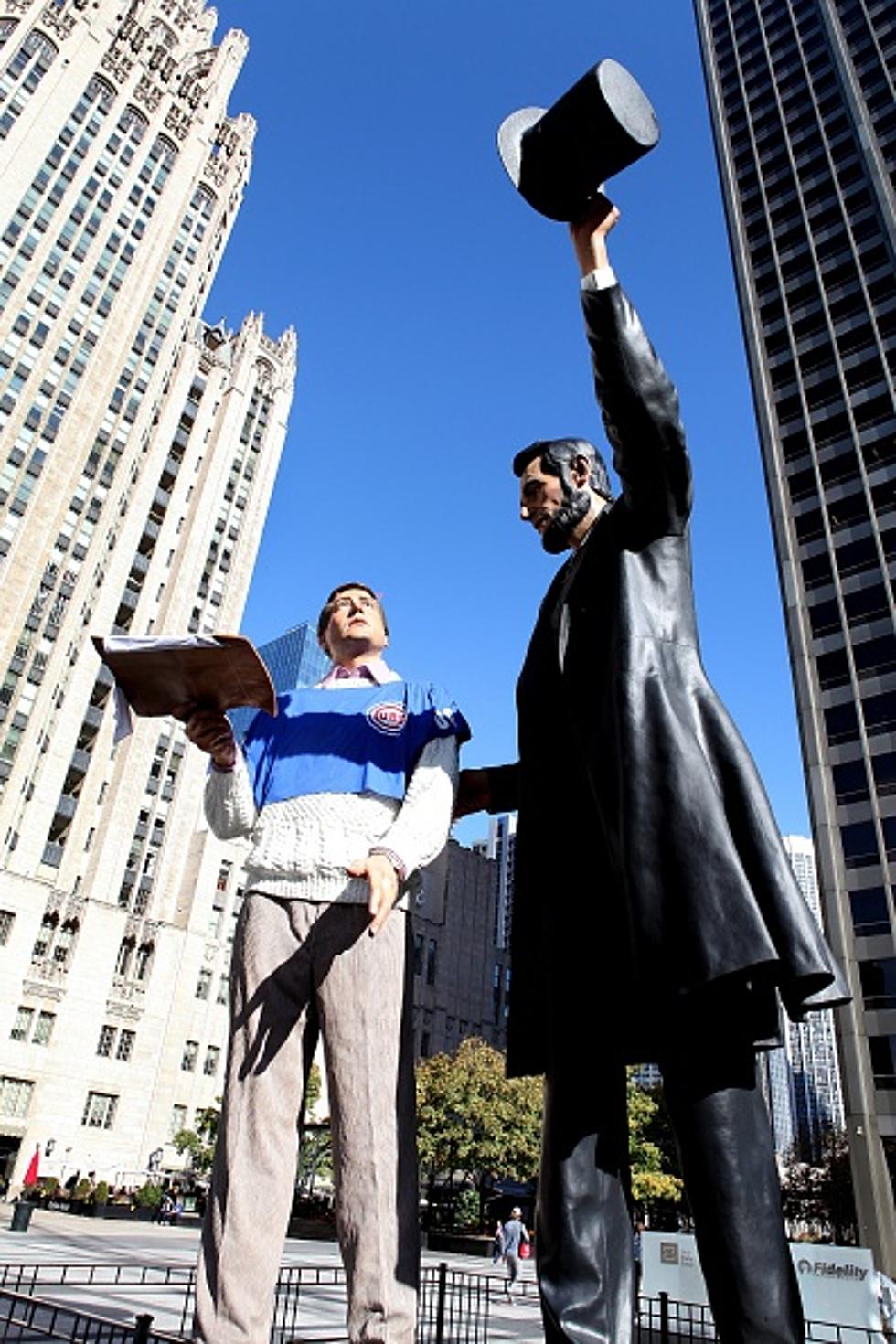 31-Foot Tall Lincoln Statue Makes Springfield Debut