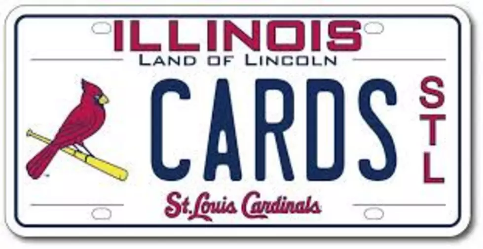 Illinois Will Offer A St. Louis Cardinals License Plate