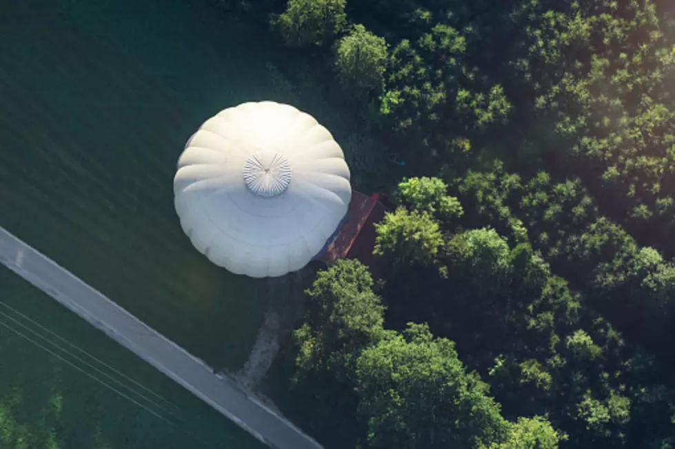 Hot Air Balloon Makes Unusual Landing In Lake-In-The-Hills