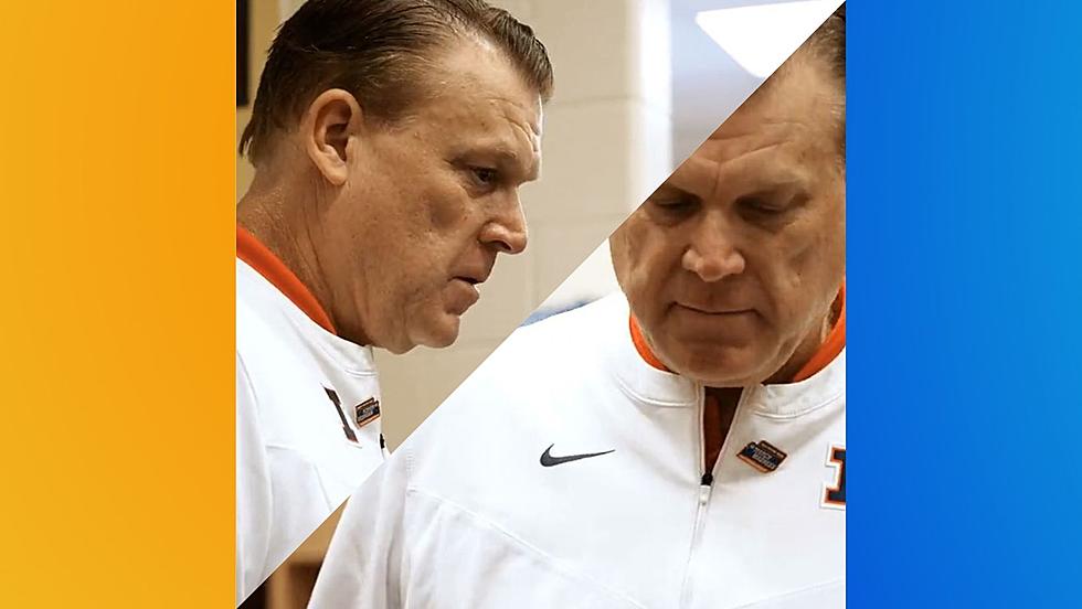 Listen To Illinois Coach Brad Underwood Deliver Emotional Speech After NCAA Tournament Loss