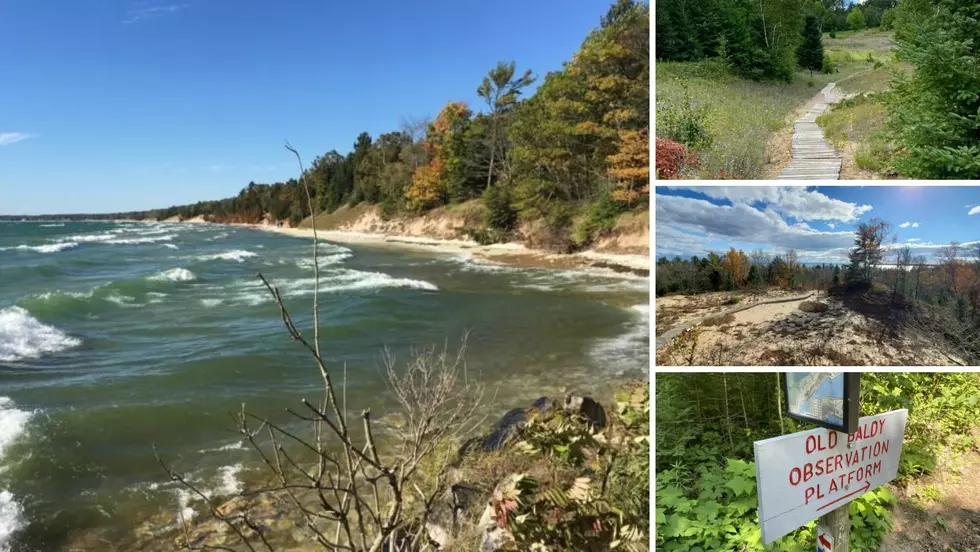 Sandy Wisconsin Trail Leads To Spectacular Views Of Lake Michigan