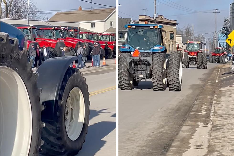 Wisconsin Town Remembers Late Farmer With Massive Tractor Parade