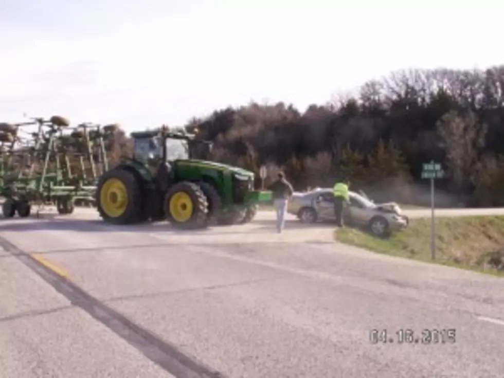 Accident Involving Car and Tractor in NE Iowa&#8230;