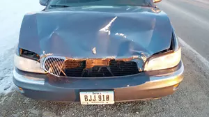 NE Iowa Accident With Deer Damages Car