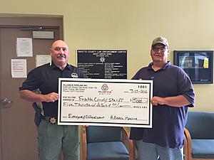 Business Donates Money to Help Clean Up  Meth Labs