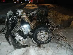Area Man Trapped Overnight in Pickup Accident