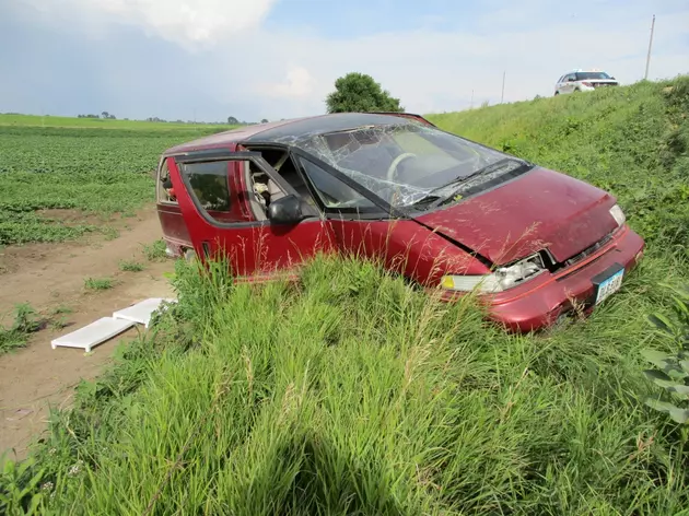 Driver Arrested After Rolling Vehicle In Bremer County