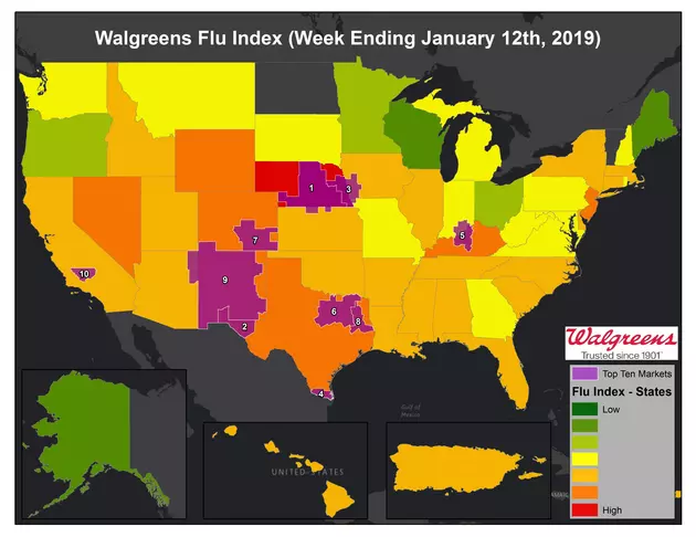 Iowa Seeing a Rising Number of Folks With the Flu
