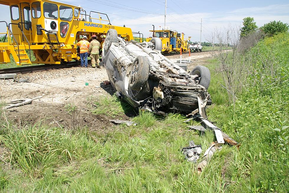 SUV Collides With Railroad Equipment Near Waverly