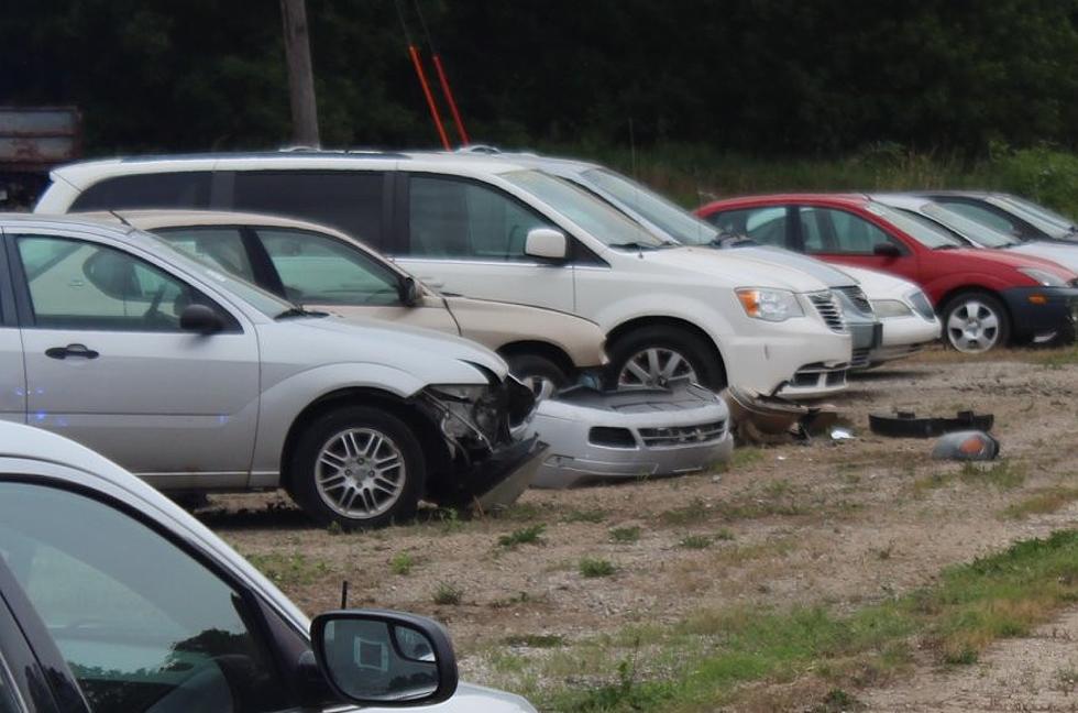 Local Driver Charged After Crashing Into Used Car Lot