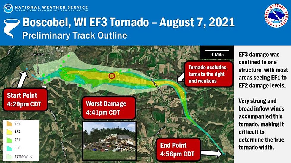 Tornado Causes Extensive Damage in Nearby SW Wisconsin