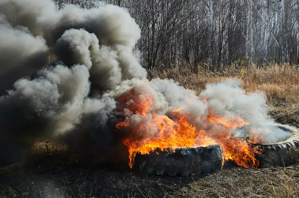 Strawberry Point Part Dealer Cited For Illegal Tire Burning