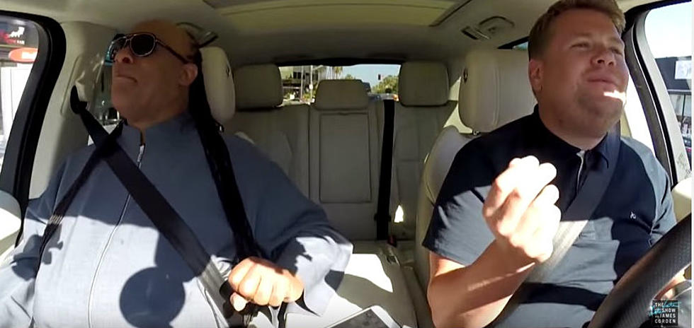 Stevie Wonder and James Corden “Just Call To Say I Love You” in Carpool Karaoke [VIDEO]