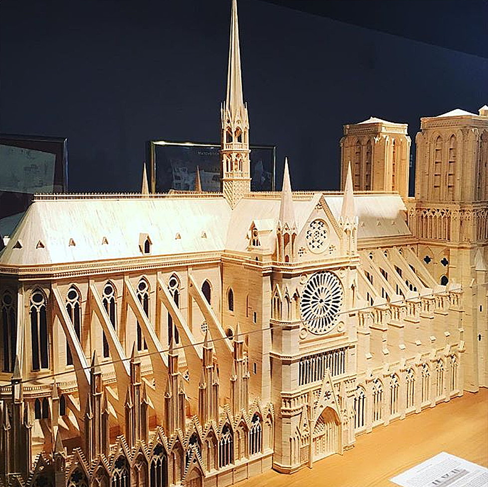 Central Iowa Museum Includes Notre Dame Cathedral Made of Matchsticks