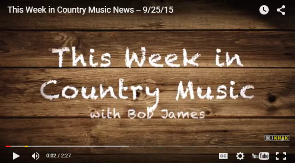 Win Before You Can Buy with this Week&#8217;s Country News [VIDEO]