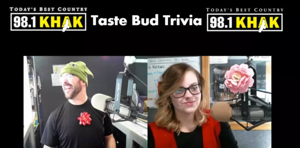 Brain & Courtlin’s ‘Taste Bud Trivia’ — December 23rd [VIDEO]
