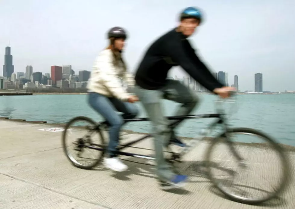 Iowans Like to Celebrate Valentine’s Day With… Tandem Bicycle Rides?