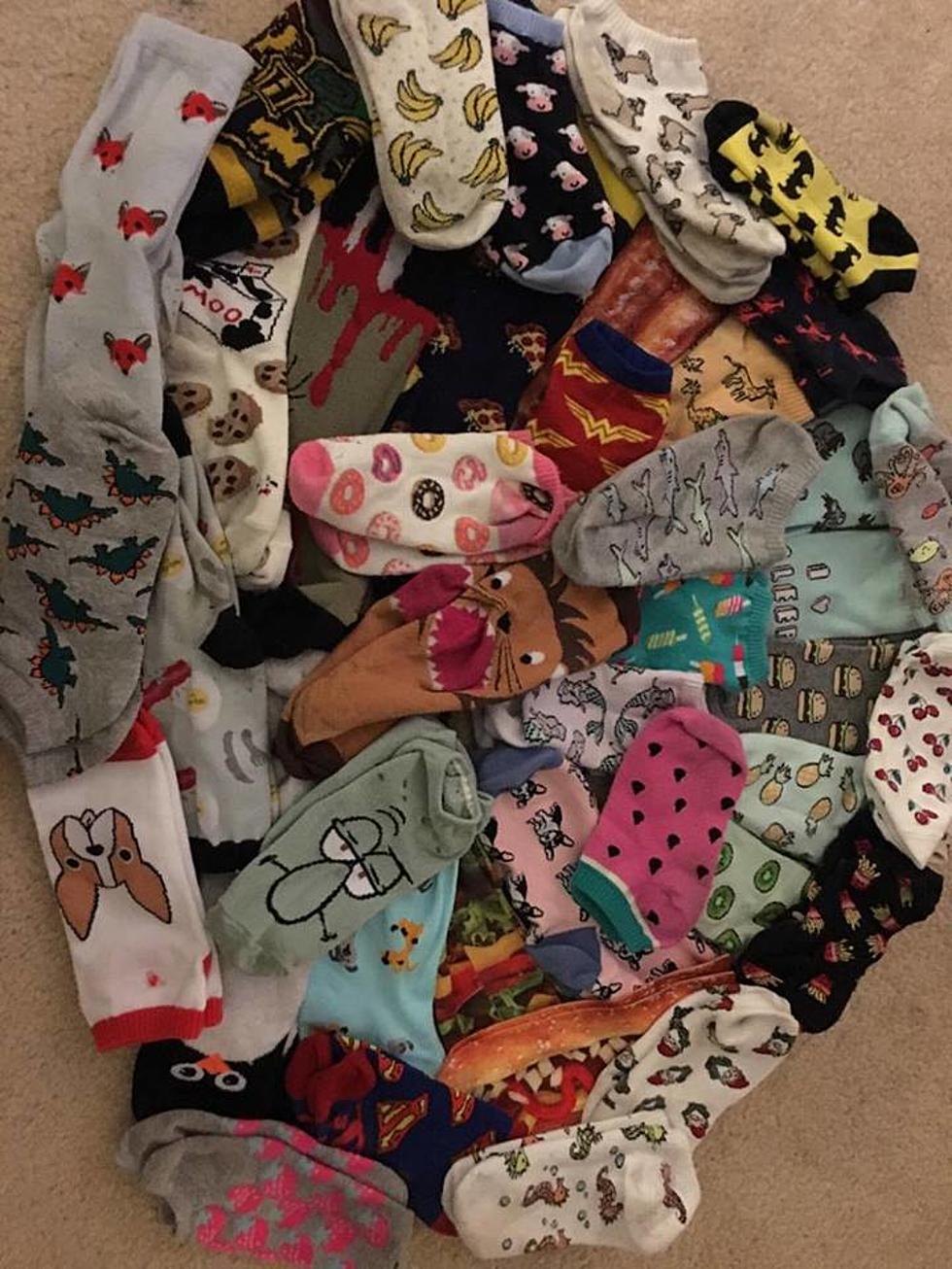 Courtlin Has a Large Collection of Weird Socks [PHOTOS]