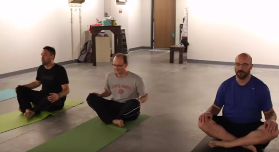Courtlin Takes the KHAK Staff to Yoga Class [VIDEO]