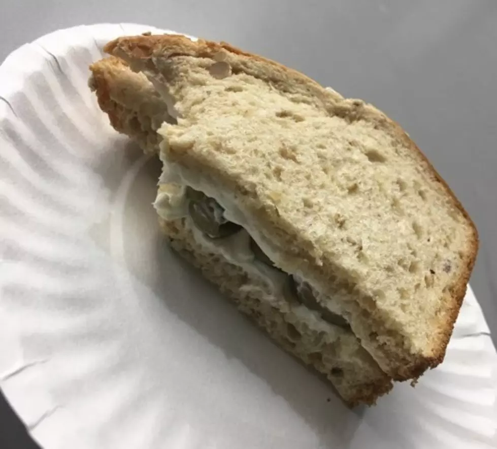 TBT: Cream Cheese & Olive Sandwich