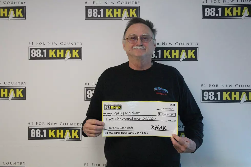 Cedar Rapids Man Wins $5,000 on the KHAK Cash Code