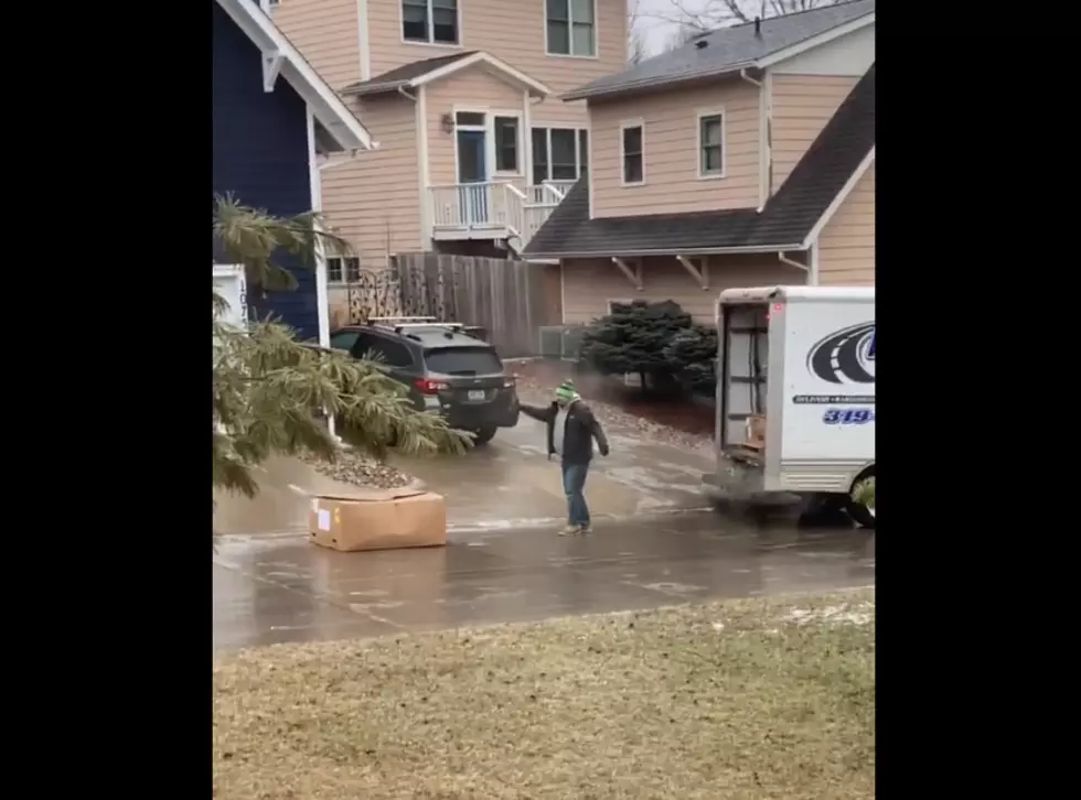 Hilarious Videos Show Just How Icy It Was in Iowa City Wednesday Morning [WATCH]