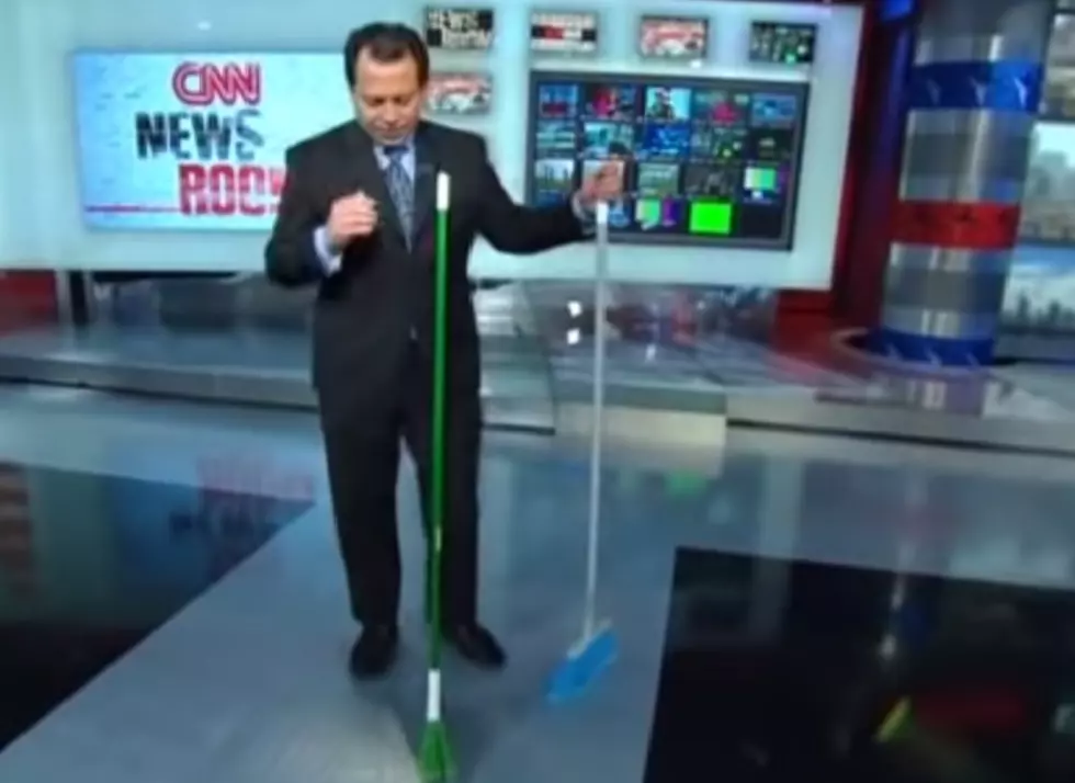 The Truth Behind The Standing Broom Trick! [VIDEO]