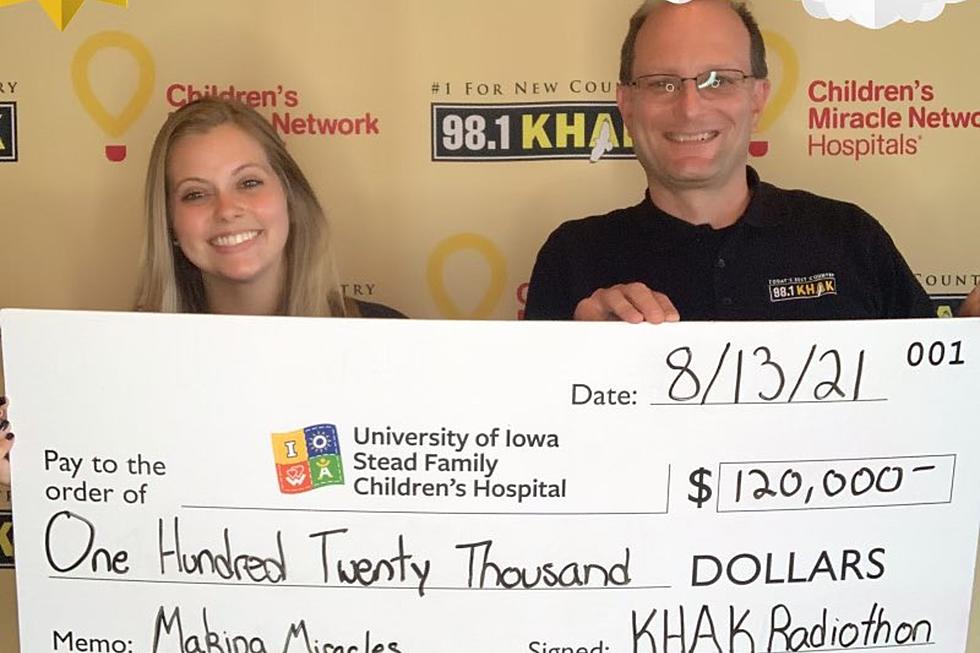 24th KHAK Radiothon Raises BIG Money for Iowa Kids [PICS/VIDEO]