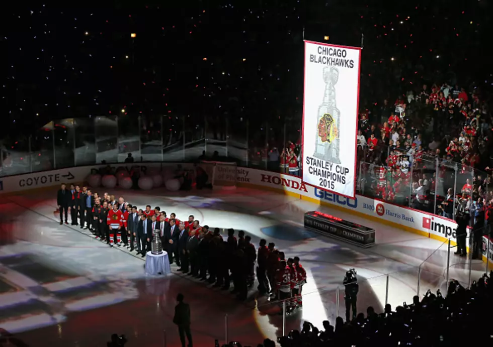 Chicago Blackhawks Raise Another Banner, But Fall to NY Rangers