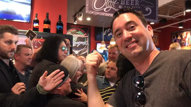 Jaymz Rubs Elbows With Gene Simmons [WATCH]