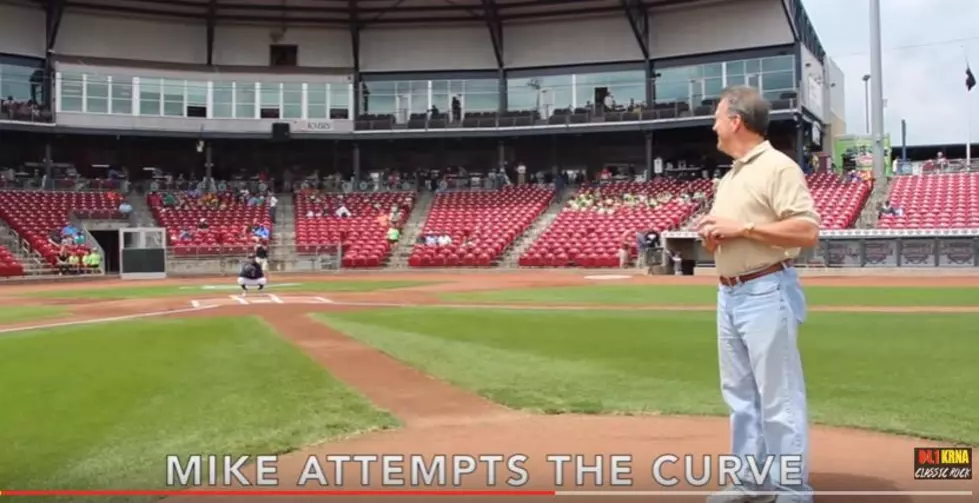 Producer Mike Throws Out A First Pitch! [Watch]