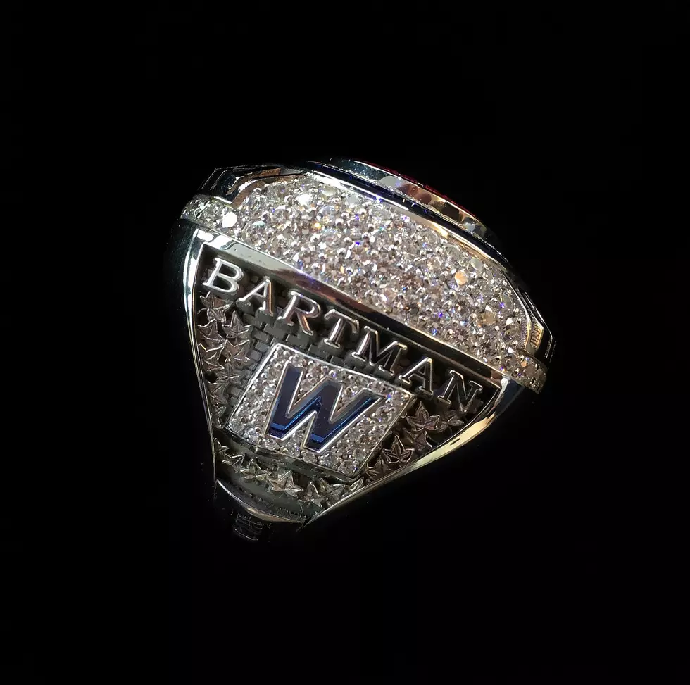 Chicago Cubs Award Steve Bartman World Series Championship Ring
