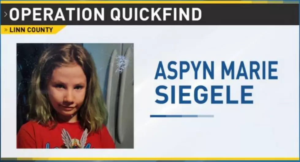 [UPDATE] Operation Quickfind: Aspyn Marie Siegele FOUND SAFE