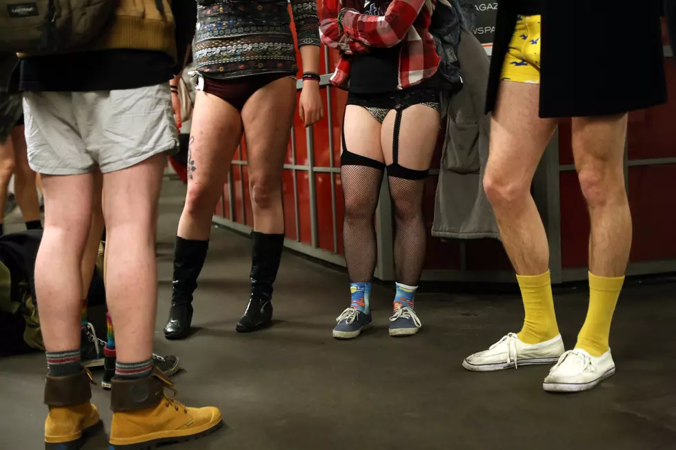 Stripping Down for a &#8216;No Pants Subway Ride&#8217;! [PHOTOS]
