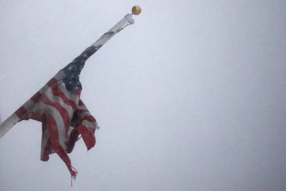 Civil Air Patrol Collecting Worn U.S. Flags in Danbury