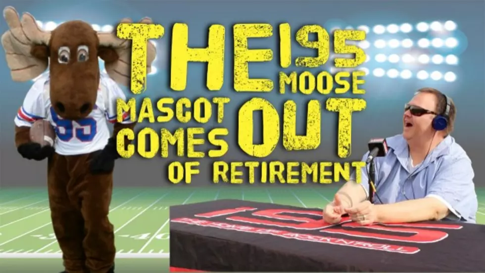 The i95 Moose Mascot Comes Out of Retirement, Gets Back in the Game