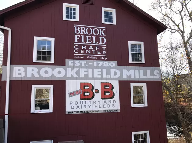 Historic Sign Preserved at Brookfield Craft Center