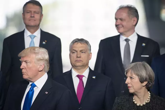NATO Dude Gets Shoved in the Funniest Trump Move Yet