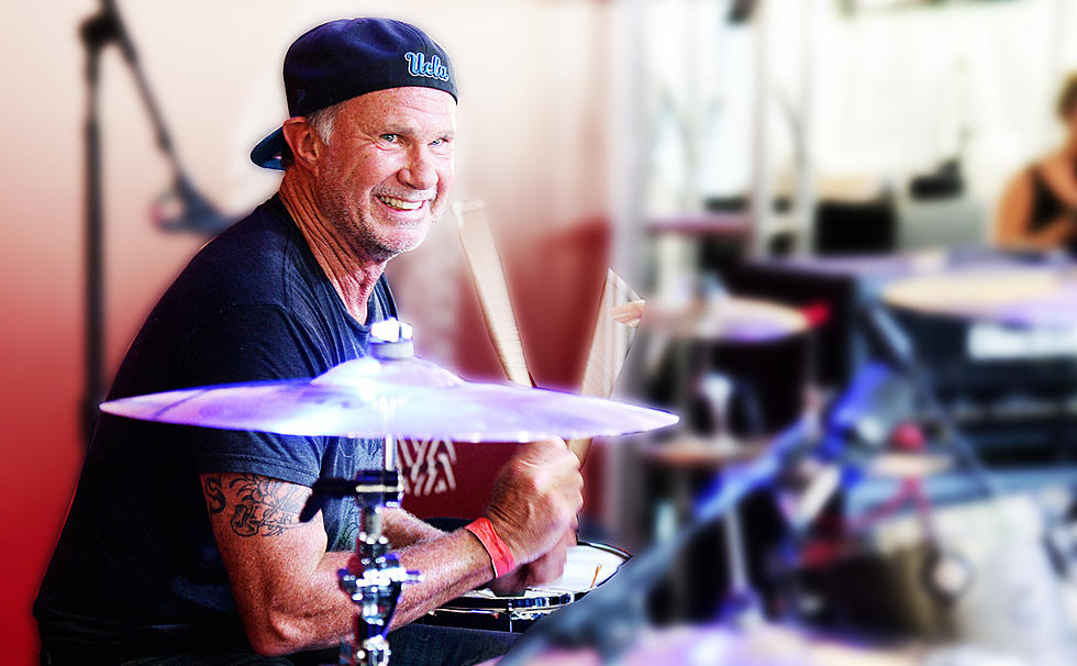 Red Hot Chili Peppers Drummer Chad Smith With Ethan and Lou