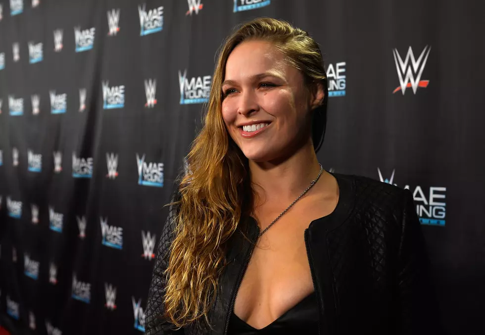 Ronda Rousey Showed Up at the Royal Rumble in Philly
