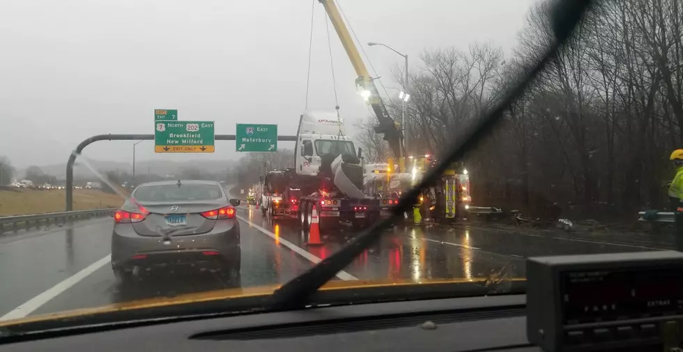 Danbury Section of I-84 Soaking Wet Disaster to Kick Off Holiday Weekend