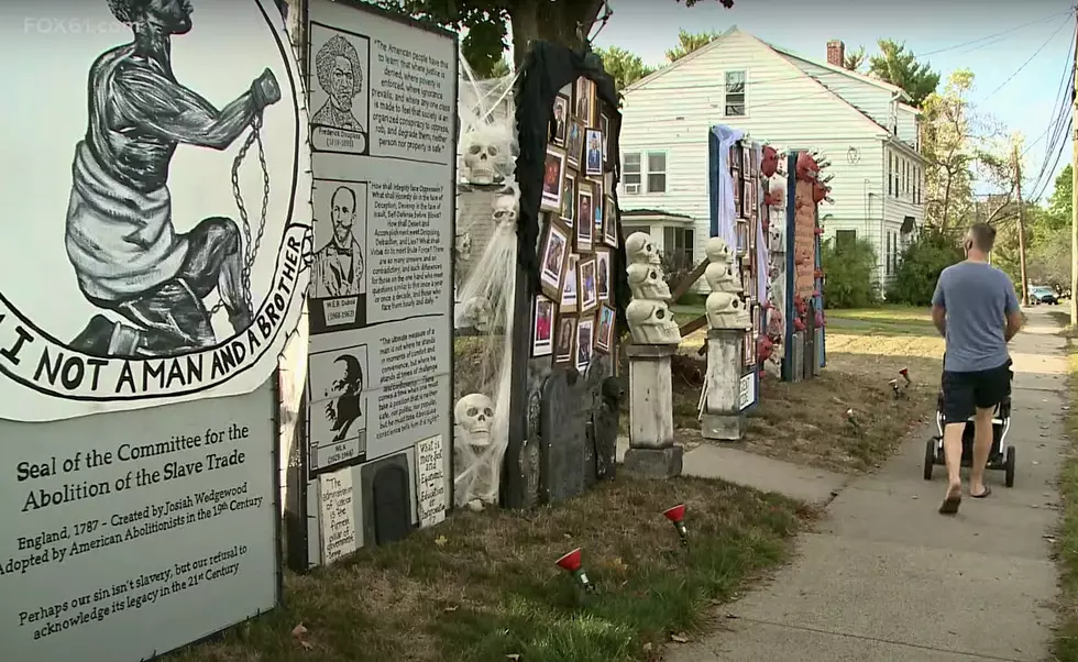 Huge CT Halloween Display Depicts Current True Life Horrors